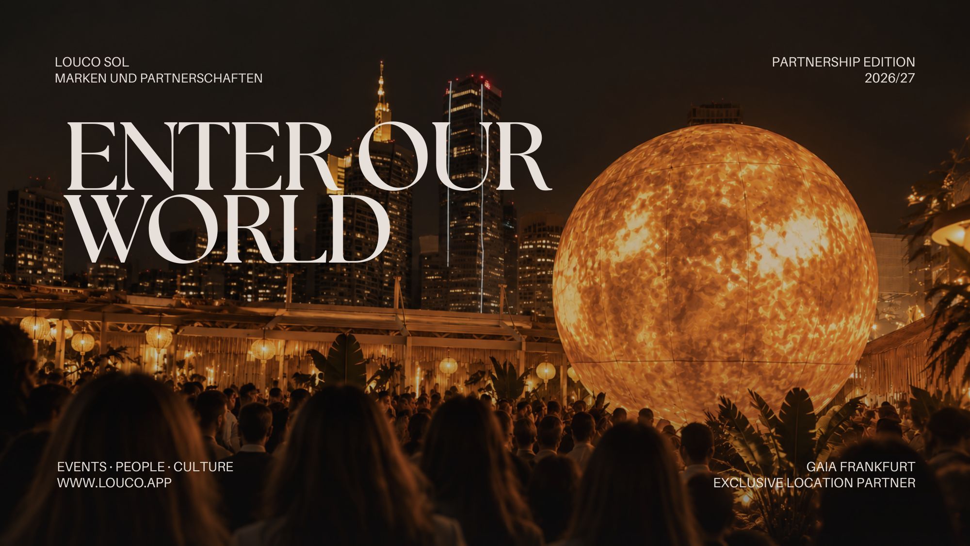 Cover des Louco Sol Magazins: Enter our World